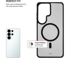 Dėklas Fixed MagMisty | Back cover | Samsung | Galaxy S26 Ultra | Polycarbonate/TPU | Juodas
