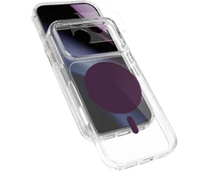 Dėklas Epico Dot Mag+ Case | iPhone 17 Pro Max/18 Pro Max | Qi2 &amp; MagSafe Compatible | Dark Violetinė | Crossbody Straps &amp; Camera Protection