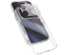 Dėklas Epico Hero Case for iPhone 17 Pro Max/18 Pro Max: Ultra-Lightweight Case - Transparent (Crossbody Straps &amp; Camera Island Protection)