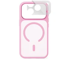 Dėklas Epico HeroMatte Pro Mag+ Case for iPhone 17 Pro Max/18 Pro Max—Qi2 &amp; MagSafe Compatible—Rožinė