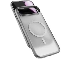 „Epico HeroMatte Pro Mag+“ dėklas | „iPhone Air“ | pilkas | Suderinamas su „Qi2“ ir „MagSafe“ | viso žiedo ir kameros salelės apsauga