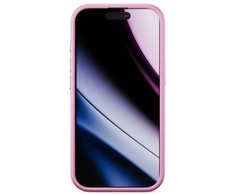 „Epico HeroMatte Pro Mag+Case“ dėklas, skirtas „iPhone 17 Pro“, suderinamas su „Qi2“ ir „MagSafe“, rožinis