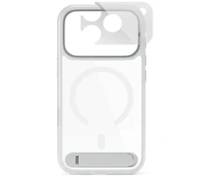 Dėklas Epico HeroStand Pro Mag+ Case for iPhone 17 Pro/18 Pro with Foldable Stand - Matte Transparent (cro