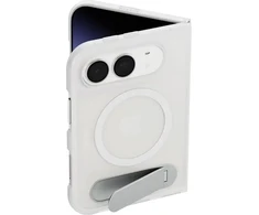 „Epico HeroStand Pro Mag+“ dėklas „iPhone 18 Ultra“ su Qi2 ir MagSafe palaikymu – matinis permatomas