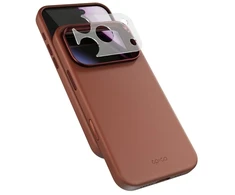 Dėklas Epico Leather Pro Mag+ Case for iPhone 17 Pro Max/18 Pro Max, Qi2 &amp; MagSafe Compatible - Brown (Protection