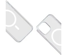 Dėklas Epico Mag+ Hero apsauginis dangtelis su MagSafe, skirtas Apple iPhone 16 skaidrus