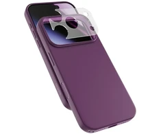 Dėklas Epico Silicone Pro Mag+ Case for iPhone 17 Pro/18 Pro (Qi2 &amp; MagSafe compatible) - Dark Violetinė