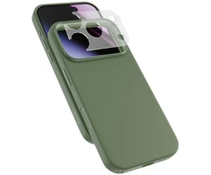 Dėklas Epico Silicone Pro Mag+ Case for iPhone 17 Pro/18 Pro, Qi2 &amp; MagSafe Compatible - Khaki