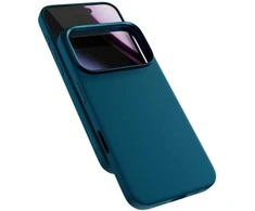 Dėklas Epico Silicone Pro Mag+ Case | iPhone 17 Pro | petrol mėlynas | Qi2 &amp; MagSafe compatible (camera island protection)