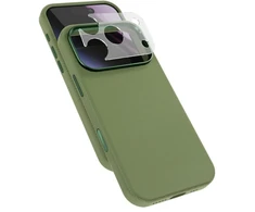 Dėklas Epico SolidWoven Pro Mag+ Case iPhone 17 Pro a 18 Pro žalia