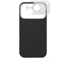 Dėklas Epico UNUM SlimAramid Mag+ Case for iPhone 17 Pro Max/18 Pro Max—Qi2 &amp; MagSafe Compatible—Juodas