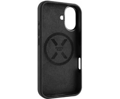 Dėklas Fixed Back cover | Apple | iPhone 17 | Liquid silicon | Juodas | MagFlow
