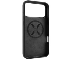 Dėklas Fixed Back cover | Apple | iPhone 17 Pro Max | Liquid silicon | Juodas | MagFlow