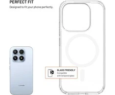Dėklas Fixed Tylny pokrowiec FIXED MagPure su obsługą Magsafe dla Xiaomi 17, permatomas