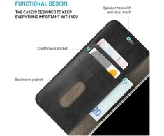 Dėklas FIXED Opus for Apple iPhone 17e/16e, juodas