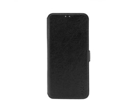 FIXED Topic plonas, knygelės tipo dėklas, skirtas Xiaomi Redmi Note 14, juodas
