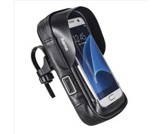 Dėklas Hama Vandeniui atsparus telefono laikiklis Gps dviračiui/motociklui 4-6,5"