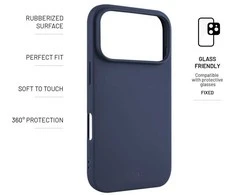 Dėklas „FIXED Story“ galinis dangtelis, skirtas „Apple iPhone 17 Pro“, mėlynas | Fiksuotas