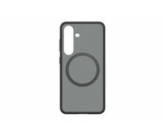 Spigen Capella GP-FPS931PGBJW silikoninis dėklas su MagFit Magnetic Ring skirtas Samsung Galaxy S25 – juodos spalvos