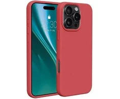 Dėklas Telforceone Etteri Silicone Apple iPhone 16 Pro 6,3" raspberry