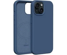 Dėklas Telforceone Etteri Silicone Mag Apple iPhone 15 6,1" mėlynos spalvos