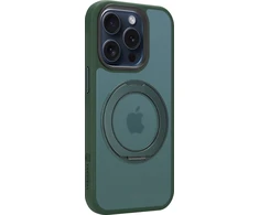Dėklas Tactical MagForce Hyperstand dangtelis Apple iPhone 15 Pro miško žalia