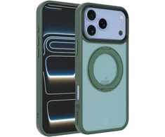 Dėklas Tactical MagForce Hyperstand Cover for Apple iPhone 17 Pro Max/18 Pro Max Forest Žalias