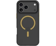 Tactical MagForce Hyperstealth 2.0 dėklas skirtas Apple iPhone 17 Pro Max juodos ir geltonos spalvos