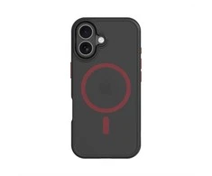Tactical MagForce Hyperstealth 2.0 dėklas skirtas Apple iPhone 17 juodos spalvos/Raudona