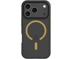 Tactical MagForce Hyperstealth 2.0 dėklas skirtas Apple iPhone 17 Pro juodos ir geltonos spalvos