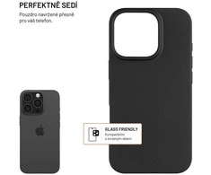 Fiksuotas Dėklas gelis TPU FIXED ReStory skirtas Apple iPhone Air, juoda