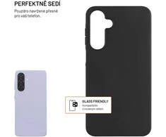 Dėklas TPU gel cover FIXED ReStory for Samsung Galaxy A36 5G, juodas