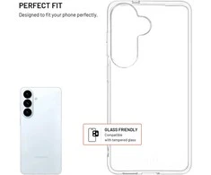 Dėklas Fixed Story AntiUV | Back cover | Samsung | Galaxy S26 | TPU | Clear