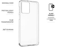 Dėklas GEL TPU FIXED, skirtas Motorola Moto G54 5G/G54 Power Edition, skaidrus