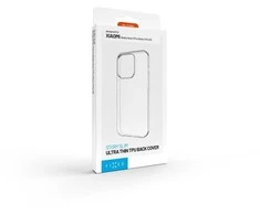 Itin plonas TPU gelio dėklas FIXED Story Slim, skirtas Apple iPhone Air, 0.6 mm, skaidrus