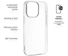 Itin plonas TPU gelio dėklas FIXED Story Slim Apple iPhone 17, 0.6 mm, skaidrus
