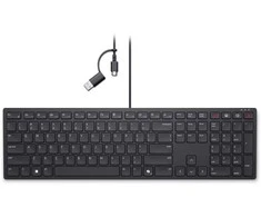 Dell | Collaboration Klaviatūra | KB525C | Klaviatūra | su laidu | Ukrainian (QWERTY) | Juodas