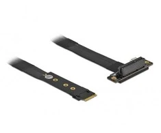 DeLOCK 64132, M.2, PCIe, Juodas, 0,2 m, Kinija, SATA