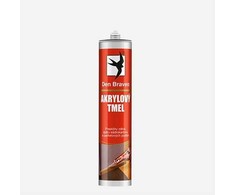 Den Braven akrilinis glaistas 310ml baltas RL