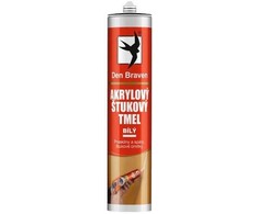 Den Braven akrilinis tinko glaistas, 280 ml, baltas