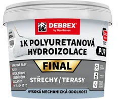 Šakotuvas Den Braven DENBRAVEN 1K PUR FINAL Waterproofing 4kg pilkas DEBBEX