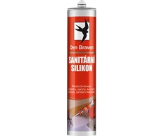 Den Braven DENBRAVEN Sanitary silicone 280ml ruda RL
