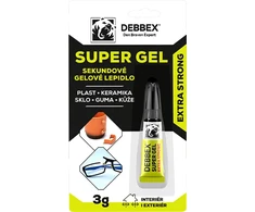 Den Braven DENBRAVEN SUPER GEL 3g blister DEBBEX Secondary gel adhesive