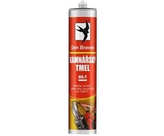 Den Braven Stonemason's putty, 280ml, juodas