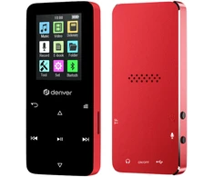 MP4 grotuvas Denver MP-1830R BT 1,8" 4GB raudona