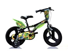 Dino_Bikes Vaikiškas dviratis Dino Bikes 616-DSA, juodas/žalias