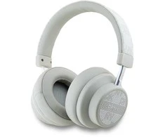 DKNY ausinės Bluetooth DKBHM2PCSHLP perlų spalvos Checkered Pattern