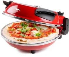 Elektrinė krosnelė DOMO piec do pizzy My Express Pizza raudona DO9284PZ