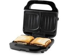 Sumuštinių keptuvas Keptuvas Domo DOMO DO9290C opiekacz sumuštinių 3w1 inox