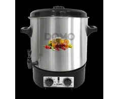 DOMO DO42323PC pusiau automatinis nerūdijančio plieno konservavimo puodas, 2000 W